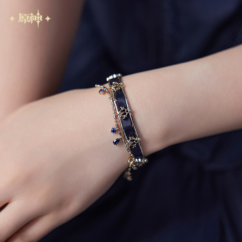 Genshin Impact Furina Themed Impression Choker Necklace & Bracelet - Image 3