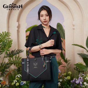 Genshin Impact Alhaitham Impression Series: Scribe's Essential Daily Tote Bag