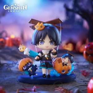 [Pre-order] Genshin Impact Ghoulish Revelry Series Chibi Figure - Wanderer