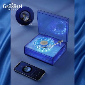 Genshin Impact Neuvillette "Adjudicator's Tides" Bluetooth Speaker - Immersive Aqua Light Edition