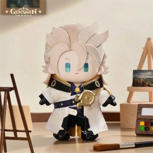 Genshin Impact Albedo Chibi Plush - Theme Series Collection
