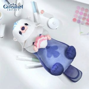Genshin Impact Fontaine Ocean Series: Leisurely Otter Plush Storage Bag & Pouch