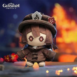 Genshin Impact Hu Tao "Fujiren" Series Plush Keychain - Cute Mini Character Mascot Doll