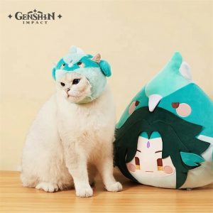 Genshin Impact Teyvat Zoo Series Plush Headgear - Cute Animal Themed Cosplay Hat & Photo Prop
