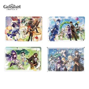 Genshin Impact Anniversary Celebration Series Multi-Layer Acrylic Art Display