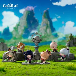 Genshin Impact Battlefield Valiance Theme Series Blind Box Toys - Inazuma Chapter