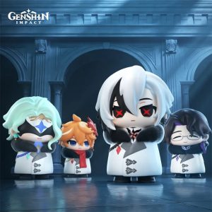 Genshin Impact Fatui Harbingers Series Chibi Blind Box Gachapon Figures