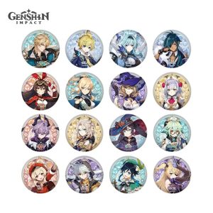 Genshin Impact Mondstadt Theme Character Badges - Upgraded Craft Edition