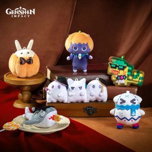 Genshin Impact Night-Chanted Fantasia Series Plush Squeeze Pendant
