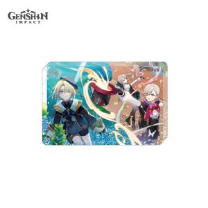 Genshin Impact Theme Series Two-Color Quicksand Acrylic Ornament