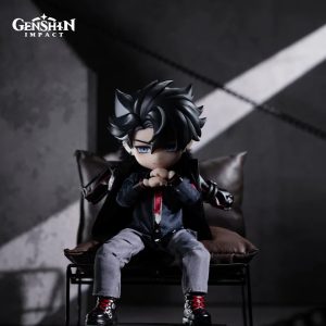 Genshin Impact Wriothesley Dress-Up Posable Doll Alternate Impression Outfit & Alternate Expression Faceplate Set